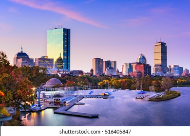 Boston, Massachusetts, USA Skyline.