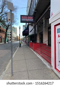 Boston, Massachusetts/USA - December 25 2018:  Fenway Park For Red Sox MLB