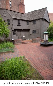 BOSTON - MAY 11: The Paul Revere House, Historic North End on May 11, 2012 in Boston, MA