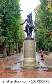 Boston Paul Revere Statue