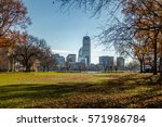 Boston skyline and Charles River seen from MIT in Cambridge - Massachusetts, USA