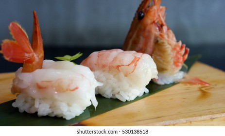 Botan Ebi Sushi And Ama Ebi Sushi3