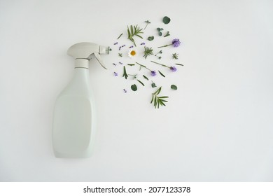 Botanical Cleaning. Eco-friendly And Natural Household Cleaning Product.