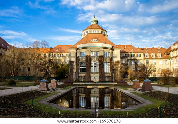 Botanical Garden Munich Winter Stock Photo Edit Now 169570178