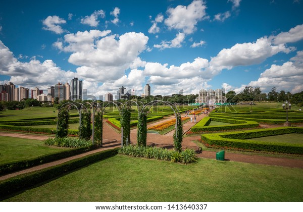 Botanical Gardens Curitiba On Sunny Day Stock Photo Edit Now