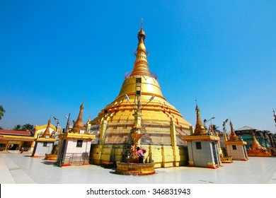 Botataung Pagoda In Yangon, Myanmar