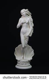 Botticelli's Depiction of Venus as she is coming out of the sea Made in Alabaster  - Shutterstock ID 2232125113