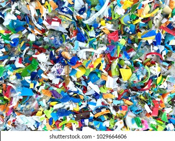 Bottle Flake,PET Bottle Flake,Plastic Bottle Crushed,Small Pieces Of Cut Colorful Plastic Bottles