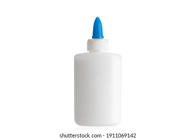 Bottle of glue isolated on white background. - Shutterstock ID 1911069142