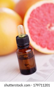 Bottle Of Grapefruit Essential Oil - Beauty Treatment