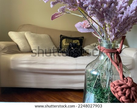 A bottle in interiour design
