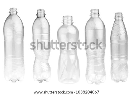 bottle isolated on white background.