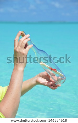 Similar – Image, Stock Photo Shipwreck on Secluded Black and White Beach