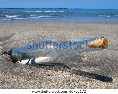 Similar – Image, Stock Photo Shipwreck on Secluded Black and White Beach