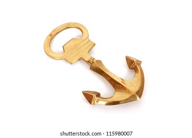 Bottle Opener In The Shape Of Anchor