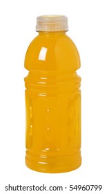 Bottle Of Orange Sport Drink With Vitamins To Keep You Hydrated While Active