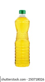 A bottle of Palm kernel Cooking Oil, isolated on white background