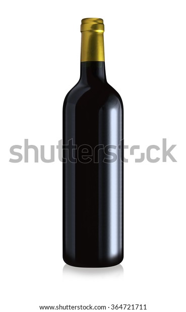 Download Bottle Red Wine Isolated Yellow Foil Stock Image Download Now Yellowimages Mockups