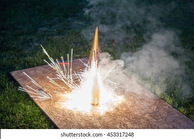 Bottle Rocket Launch