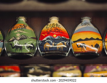 Bottle With Sand Art In Dubai