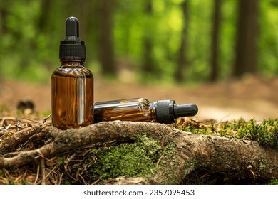 bottle, skin, treatment, eco, concept, forest, container, bark, moisturizer, lotion, care, no people, herbal medicine, serum, pipette, background, liquid, aromatherapy, face, moss, merchandise, lifest