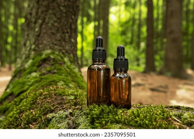 bottle, skin, treatment, eco, concept, forest, container, bark, moisturizer, lotion, care, no people, herbal medicine, serum, pipette, background, liquid, aromatherapy, face, moss, merchandise, lifest