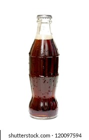 A Bottle Of  Soda Isolated