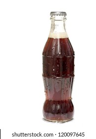 A Bottle Of  Soda Isolated