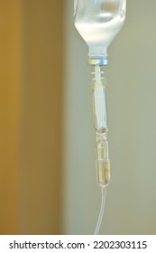 The Bottle Of Sterile Water Injection In Ward  