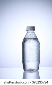 bottle of water with condensation