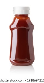 Bottles of Ketchup isolated on white background