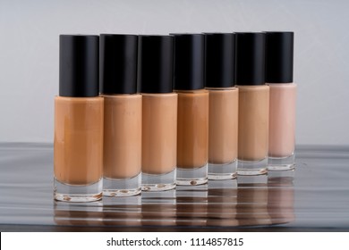 Bottles Of Liquid Foundation