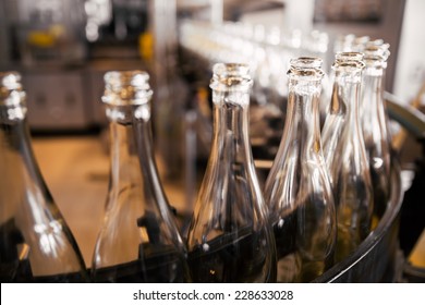 Bottles On The Conveyor Belt