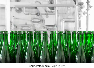 Bottles On The Conveyor Belt