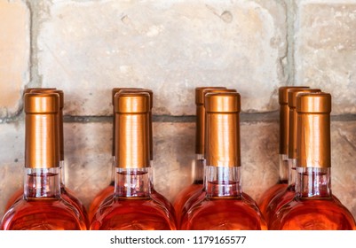 Bottles Of Rosé Wine