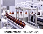 Bottling and packaging of sterile medical products. Machine after validation of sterile liquids