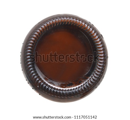 bottom out of beer bottle A picture of bayer urine test strip