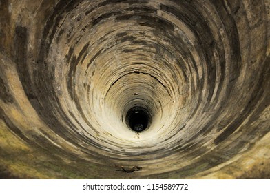 Bottom of a deep well
