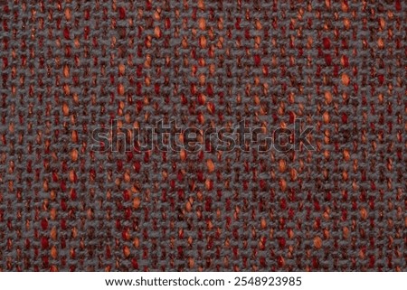 Boucle suiting fabric background texture.