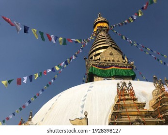 Boudha Stupa In Kathmandu, Nepal