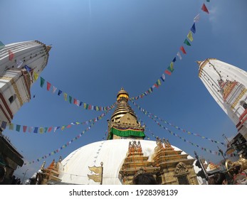 Boudha Stupa In Kathmandu, Nepal