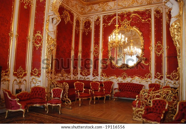 Boudoir Empress Palace Saint Petersburg Russia Stock Photo (Edit Now ...