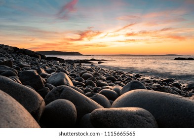 Boulder Beach In Acadia National Park