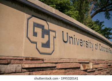 Boulder, CO - June 10, 2021: University Of Colorado Boulder, CU Boulder Logo