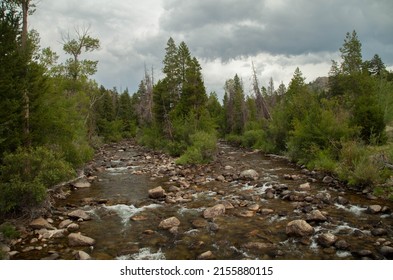 Boulder Creek In Wind River Range, Wyoming