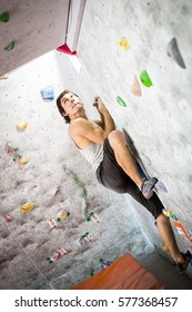 Bouldering Man