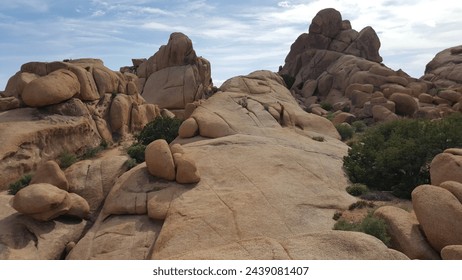 Boulders Landscape in Joshua Tree National Park, California  - Powered by Shutterstock