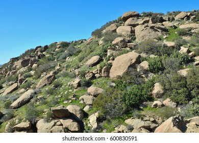 Boulders At Santa Susana Pass State Park In Chatsworth California