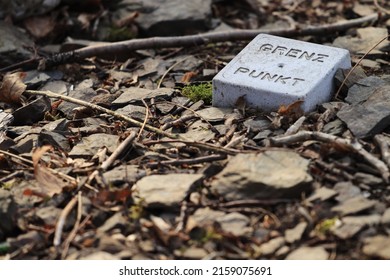 Boundary Marker In German Language.