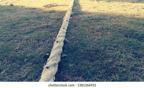 Boundary Rope In Cricket Stadium